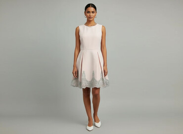 sukienki na komunię dla matki chrzestnej: Sukienka damska, rozmiar S