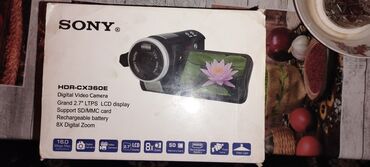 masin ucun ses guclendirici: Sony HDR-CX360E rəqəmsal videokamera Xüsusiyyətlər: - 16.0 MP