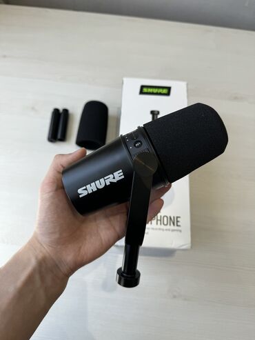 акустические системы allocacoc с микрофоном: Микрофон Shure MV7 Очень крутой микрофон для подкастов, записи