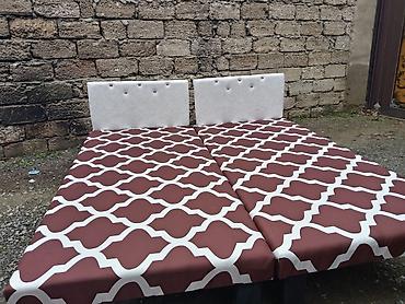 Çarpayılar: Təzə çarpayılar. 1 nəfərlik çarpayılar 60manat. 2 nəfərlik taxt — 23