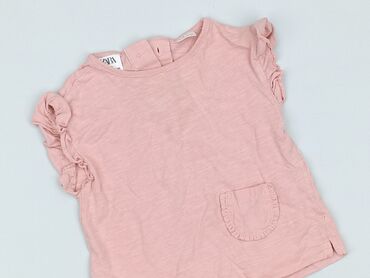 T-shirts and Blouses: T-shirt, Zara, 9-12 months, condition - Perfect