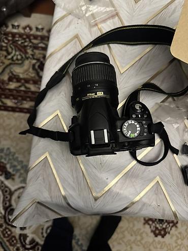 nikon d5600: Nikon D3100 18-55 VR Kit fotoaparat dəsti səliqəli vezyetdedir — 5