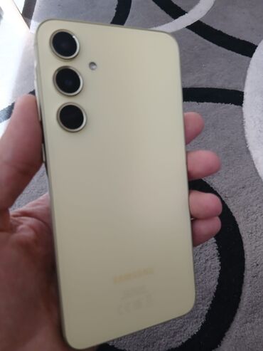 fensiz saç duzlesdirmek: Samsung Galaxy A55, цвет - Желтый, Сенсорный