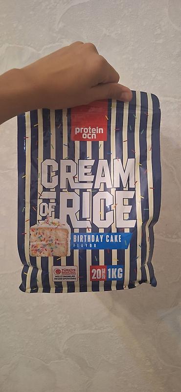 Protein: Məhsul: Protein OCN Cream of Rice – “Birthday Cake” dadı Çəki: 1 kq — 2