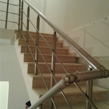 Pilləkən məhəccərləri: Alminum və neryaveyka məhəccər. 47 aznden başlayan qiymətlərlə.çox — 5