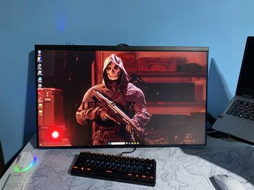 Monitorlar: 2k 32inc 144hz heç bir problemi yoxdu real alıcıya endirim edərəm