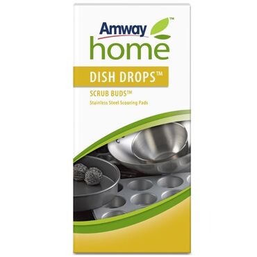 грил бышыргыч: Amway Home™ DISH DROPS™ SCRUB BUDS™ Металлические губка Упаковка: 4