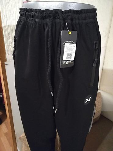 chill trenerke: Nova muska pamucna trenerka donji deo No Copy u velikoj velicini 6XL — 5