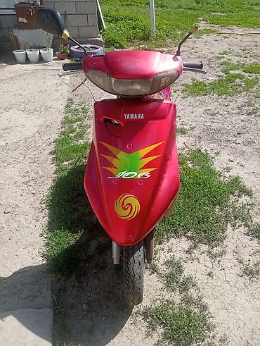 1kr fe: Скутер Yamaha Jog, красный цвет. красный Основные характеристики:таза — 3