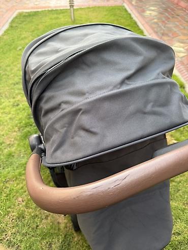 Коляски: Коляска, цвет - Серебристый, Б/у — 16