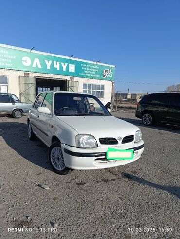 Nissan: Nissan March: 1999 г., 1 л, Автомат, Бензин