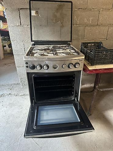 iphone 18 pro: Газовая плита с духовкой, нержавеющая сталь - 4 газовые конфорки с — 5