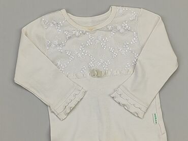 białe bluzki eleganckie: Bluzka, 3-4 lat, 98-104 cm, stan - Zadowalający