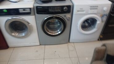 Paltaryuyan maşınlar: - Silverline ön-yükləməli paltaryuyan maşın. Qara korpus, geniş şüşə — 3