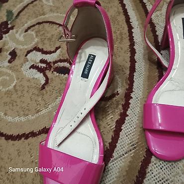 Basanoşka və səndəllər: ALEX MARIE qadın sandaleti 38,39 - Rəng: parlaq çəhrayı - Model: açıq — 3