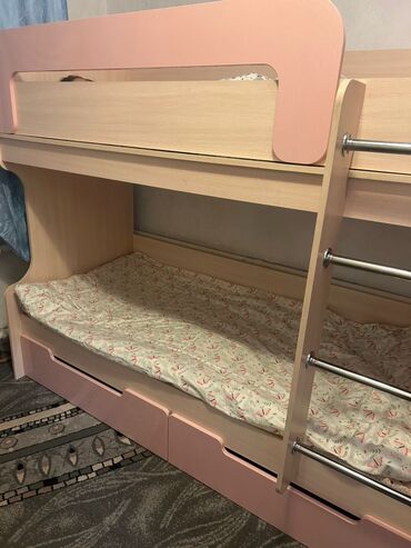мебель б у кара балта: Двухъярусный детский кровать. Производство Россия размеры 80*200