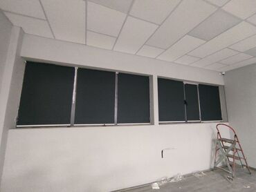 Шторы и занавески: Комплект штор, Блэкаут, Светонепроницаемая, Монтаж без сверления, С карнизом в комплекте, Изготовление на заказ, Новый, Для балкона, Для беседки, Для ванной и душа — 12