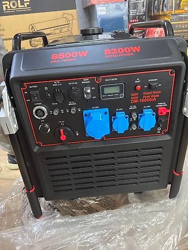 Генераторлор: Инверторный генератор D-MAX DM-10000iA бесшумный 🔥 - Номинальная — 1