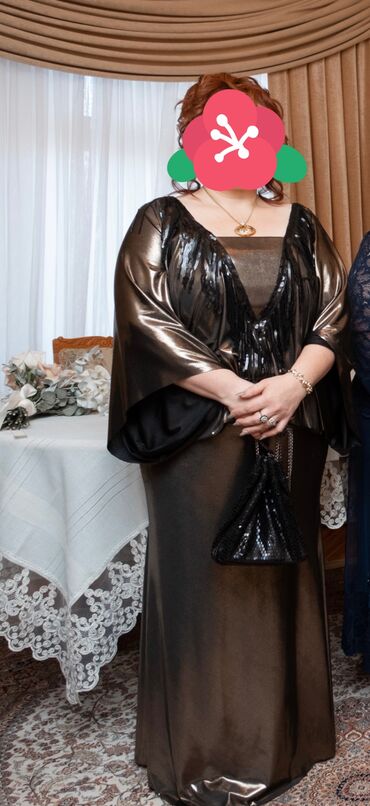 papaq satisi: Ziyafət donu, Maksi, 5XL (EU 50)