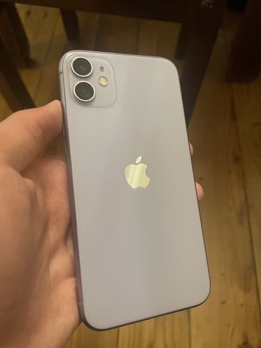 40 manata telefon: IPhone 11, 128 GB, Ağ, Simsiz şarj, Face ID