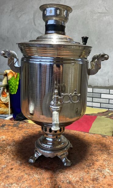 lenkeran samovar: İşlənmiş Elektrik Samovar, 7 l, Ünvandan götürmə