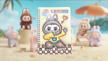 Dəftərlər: Məhsul: Tematik dəftərlər (LABUBU və Harry Potter) - Növlər: - — 2