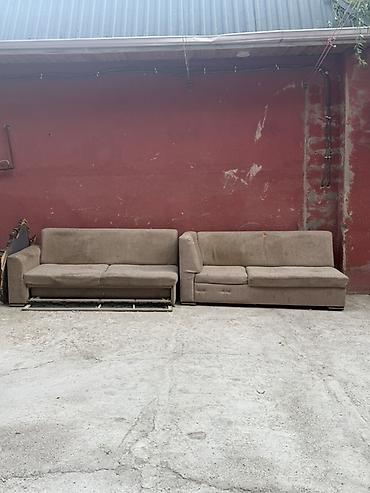 bağ divanı: Mebel və məişət əşyaları dəsti - Qonaq otağı üçün iki hissəli yumşaq — 2