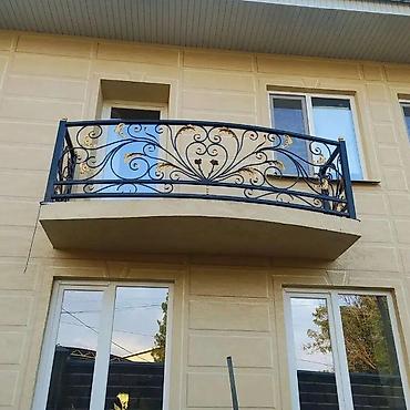 Изготовление перил: Изготовление перил Материал: Кованное железо, Наружные, Бесплатный замер — 4