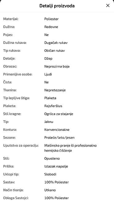 metro ugg: Muska jakna odlican kvalitet. Porucuju se i ceka se 10-tak dana — 4