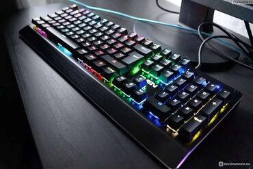 ноутбуки г ош: Механическая клавиатура с RGB-подсветкой SVEN KB-G9700 Б/у, но по