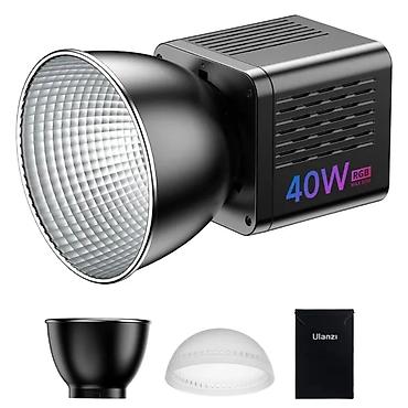 Ulanzi 40W RGB portativ studiya işığı - Güc: 40W (Overclock rejimi