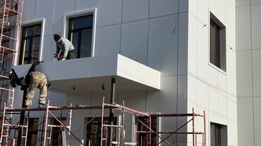 Фасадные работы: Ремонт фасада | Алюкобонд Больше 6 лет опыта — 20