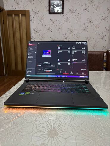 ASUS: İşlənmiş ASUS ROG, 16 ", Intel Core i7, 1 TB, Ödənişli çatdırılma, Ünvandan götürmə, Rayonlara çatdırılma — 1