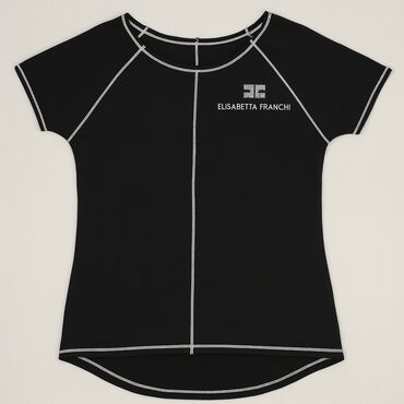 koszulka rowerowa lidl: Elisabetta Franchi, Women`s T-shirt, S (EU 36)