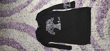 gen: Qadın geyimləri paketi 1) Qara fon üzərində qırmızı floral printli — 6