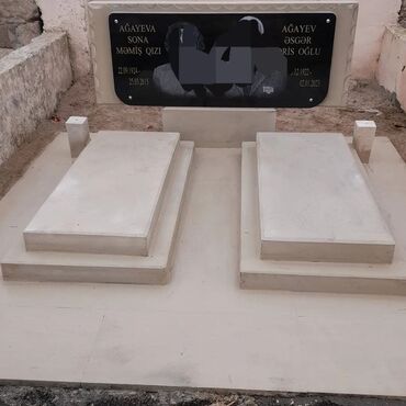 Başqa xidmətlər: Peşəkər sənətkarların işləri ilə.
MƏZAR DAŞLARINI DÜZƏLMƏSİ — 4