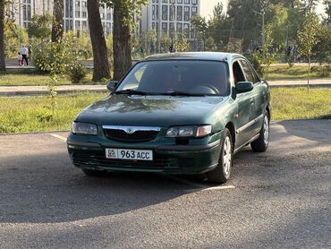 машина токтогулда: Mazda 626: 1998 г., 1.8 л, Механика, Бензин, Седан