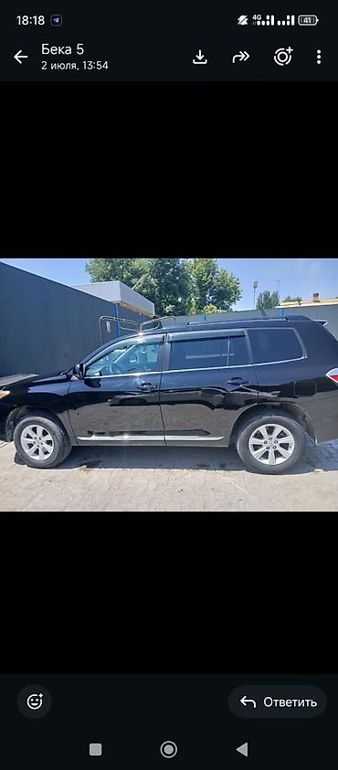 третий ряд сидения: Toyota Highlander: 2012 г., 3.5 л, Автомат, Бензин, Кроссовер — 5