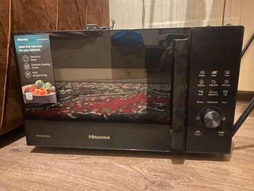 böyük soba: Mikrodalğalı soba Ayrıca dayanan, rəng - Qara