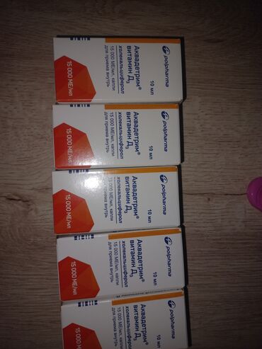 Akvadetrim D3 vitamini xolekalsiferol damcıları. Bu damcılar 15 000