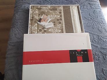 Yorğan üzləri: Issimo Home “Melory” ranfors nevresim dəsti - Material: 100% pambıq — 2