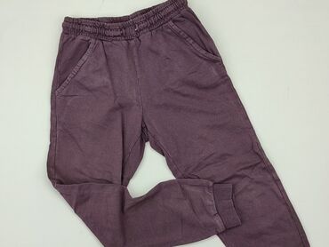 spodnie z wiązaniem w pasie: Sweatpants, 9 years, 128/134, condition - Fair