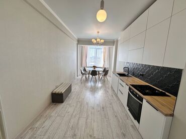 арзан квартира арендага: 3 бөлмө, 115 кв. м, Элитка, 9 кабат, Евроремонт