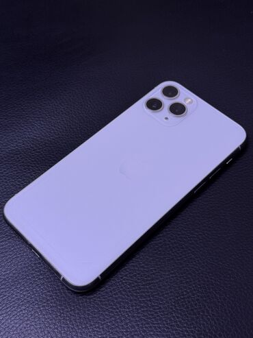 деревянный чехол: IPhone 11 Pro, Б/у, 256 ГБ, Белый, Чехол, Коробка, 83 %