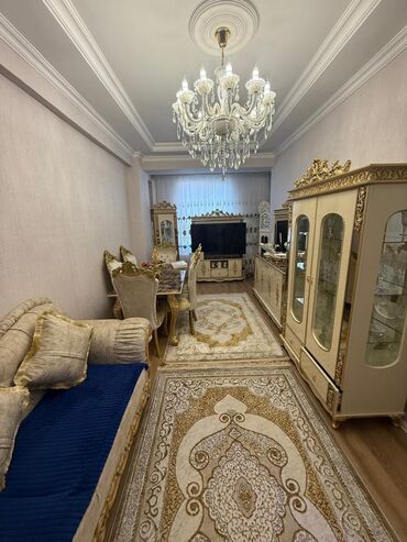 razinde satilan evler: 2 otaqlı, 86 kv. m, Kredit var, Yeni təmirli