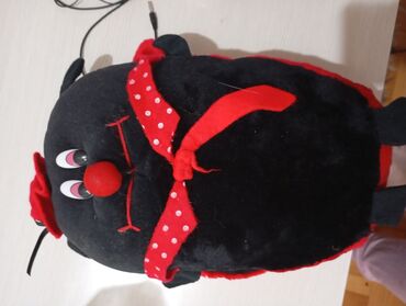 Torbe: Plišana torbica u obliku srca - Model: srce, mekani veštački krzneni — 219