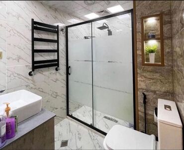 Duş kabinaları, arakəsmələr: Arakəsmə, Künc üçün — 17