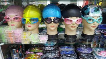 очки плавание: Очки и шапки для плавания Бишкек