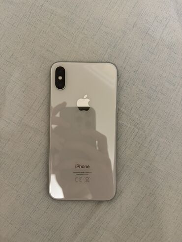 чехол iphone 8: IPhone X, 64 GB, Gümüşü, Face ID