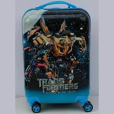 Rančevi, torbe i koferi: Dečiji putni kofer sa temom Transformersa, idealan za male putnike — 9